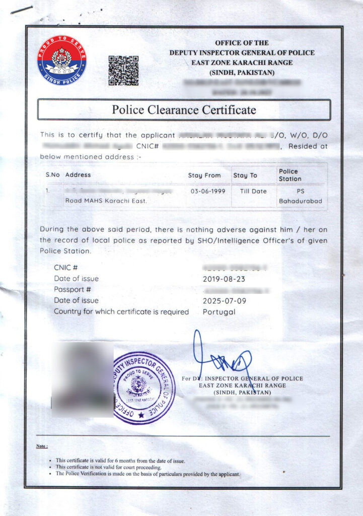 Police Certificate for Canada Immigration | Karachi PCC Guide