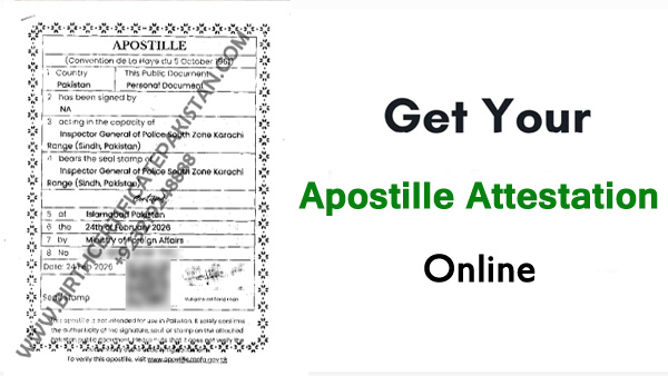 MOFA Attestation Services in Pakistan